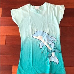 Blue Dolphin top from Lanai, Hawaii
